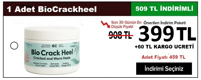 1 Adet BİOCRACKHEEL AYAK MANTAR CREAM
